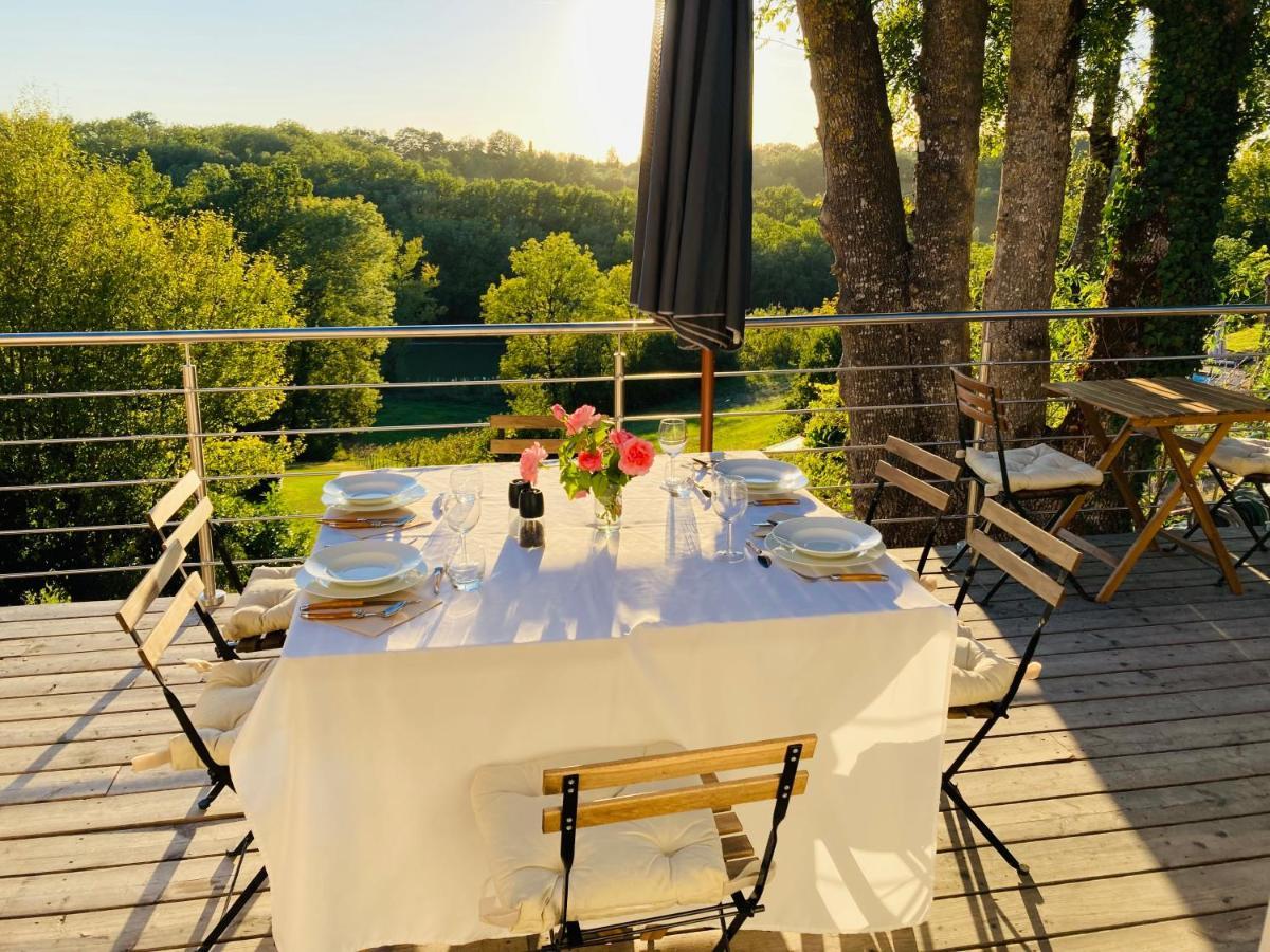 Bed and Breakfast L'Antre Des Bastides Saint-Martin-de-Villereal Exterior foto